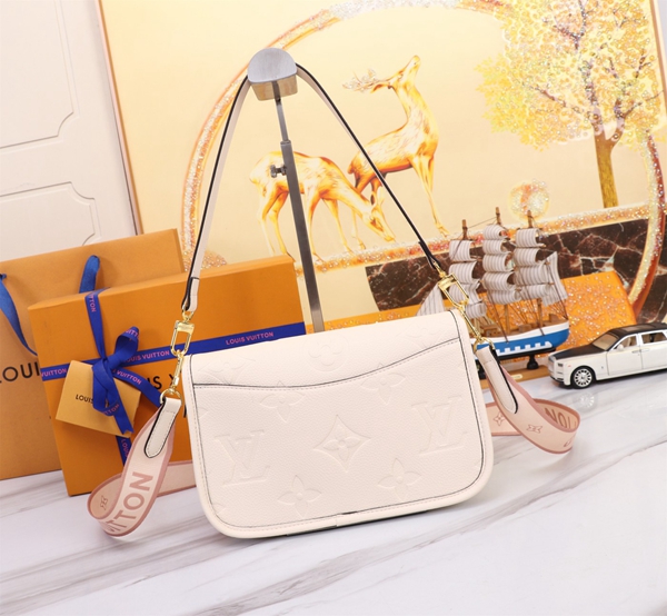 ルイヴィトンバッグ側面デザイン